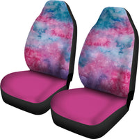 Load image into Gallery viewer, Watercolor Pink Car Seat Covers (Set of 2)

