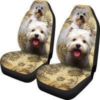 Load image into Gallery viewer, West Highland Terrier Car Seat Covers
