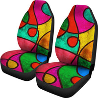 Load image into Gallery viewer, Psychedelic Car Seat Covers (Set of 2)
