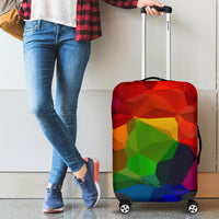 Load image into Gallery viewer, Colored Prisms Luggage Cover
