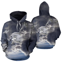 Load image into Gallery viewer, Unicorn in the Clouds Hoodie
