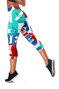 Load image into Gallery viewer, Nurse Medical Women&#39;s Capris
