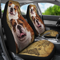 Load image into Gallery viewer, Bulldog Car Seat Covers (Set of 2)
