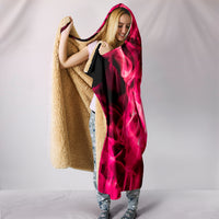 Load image into Gallery viewer, Pink Flame Hooded Blanket - $79.99 - 89.99
