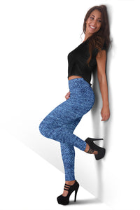 Load image into Gallery viewer, Blue Women&#39;s Leggings
