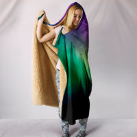 Load image into Gallery viewer, Northern Lights Hooded Blanket - $79.99 - 89.99
