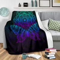 Load image into Gallery viewer, Butterfly Mandala Blanket
