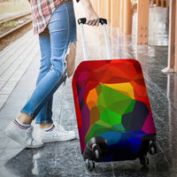 Load image into Gallery viewer, Colored Prisms Luggage Cover
