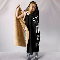 Load image into Gallery viewer, Stay Warm At Home With Dogs Hooded Blanket - $79.99 - 89.99
