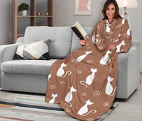 Load image into Gallery viewer, Brown Cat Print Snuglee
