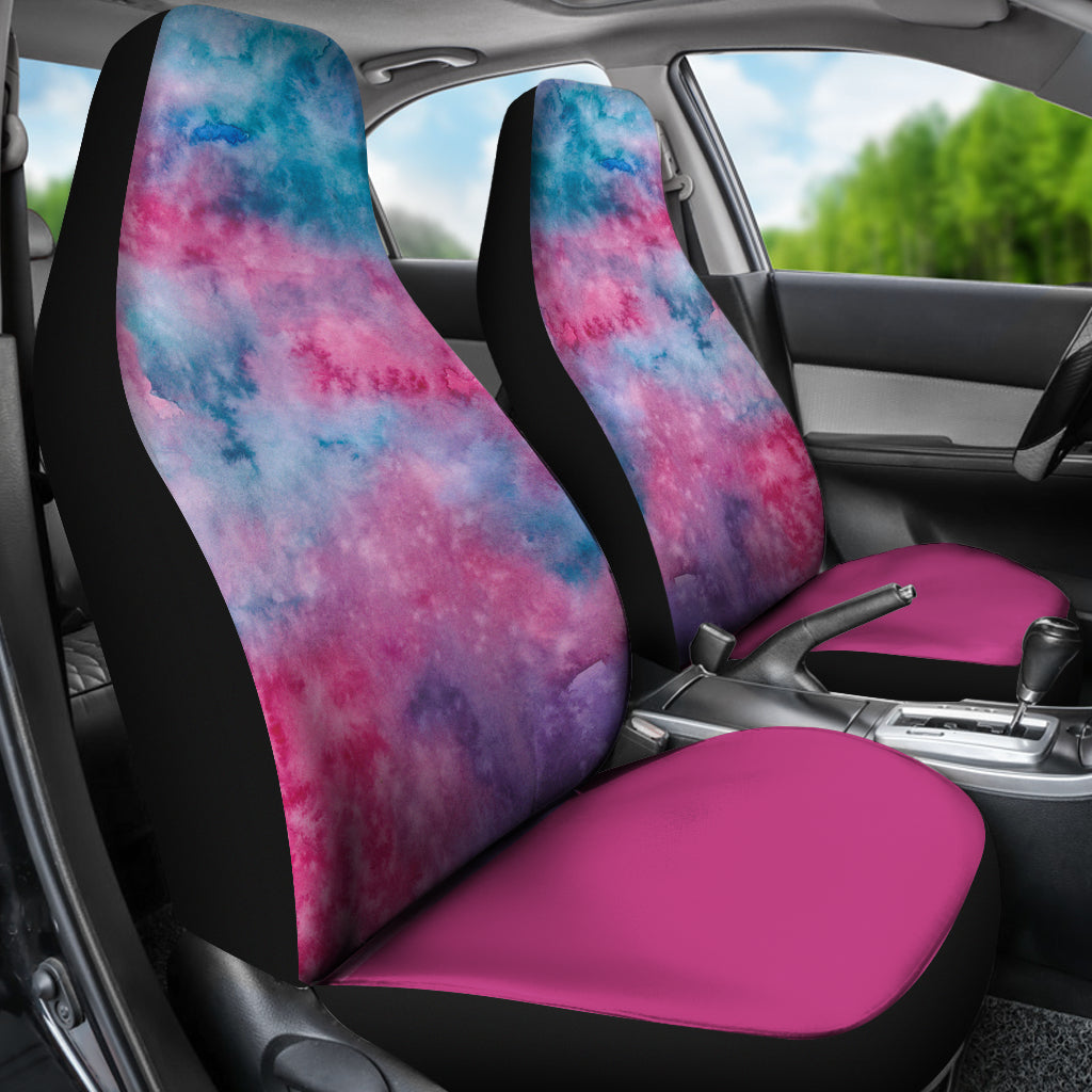 Watercolor Pink Car Seat Covers (Set of 2)