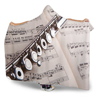 Load image into Gallery viewer, Flute Music Hooded Blanket - $79.99 - 89.99
