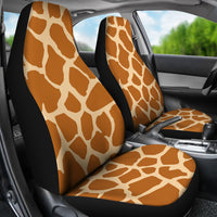 Load image into Gallery viewer, Giraffe Car Seat Covers (Set of 2)
