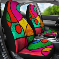Load image into Gallery viewer, Psychedelic Car Seat Covers (Set of 2)
