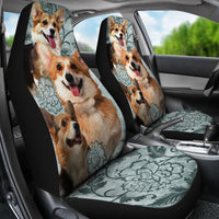 Load image into Gallery viewer, Pembroke Welsh Corgi Car Seat Covers (Set of 2)
