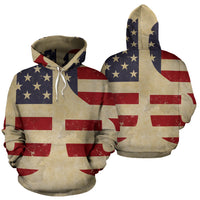 Load image into Gallery viewer, USA Flag Patriotic Hoodie
