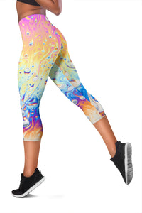 Load image into Gallery viewer, Lava Lamp Women&#39;s Capris
