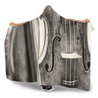 Load image into Gallery viewer, Violin Hooded Blanket - $79.99 - 89.99
