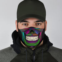 Load image into Gallery viewer, Neon Skull Face Mask
