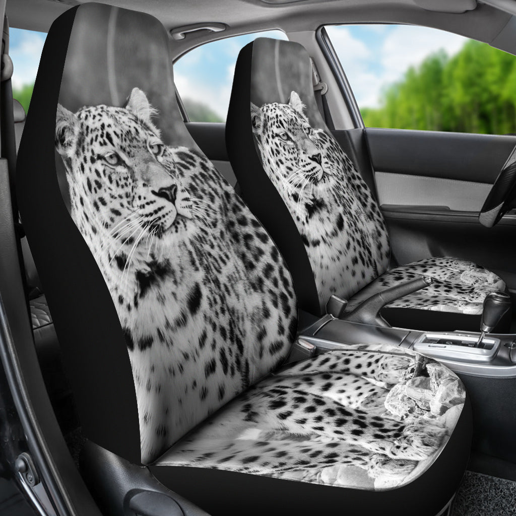 Leopard Car Seat Covers (Set of 2)