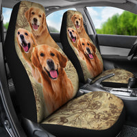 Load image into Gallery viewer, Golden Retriever Car Seat Covers (Set of 2)

