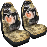 Load image into Gallery viewer, Schnauzer Car Seat Covers (Set of 2)
