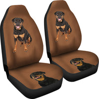 Load image into Gallery viewer, Rottweiler Car Seat Covers (Set of 2)

