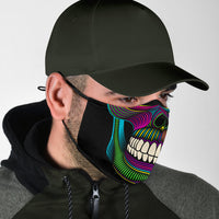 Load image into Gallery viewer, Neon Skull Face Mask
