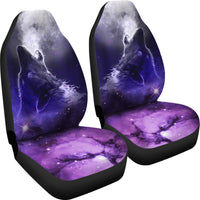 Load image into Gallery viewer, Wolf At Night Car Seat Covers (Set of 2)
