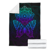 Load image into Gallery viewer, Butterfly Mandala Blanket
