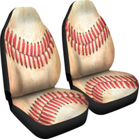 Load image into Gallery viewer, Baseball Stitches Car Seat Covers (Set of 2)
