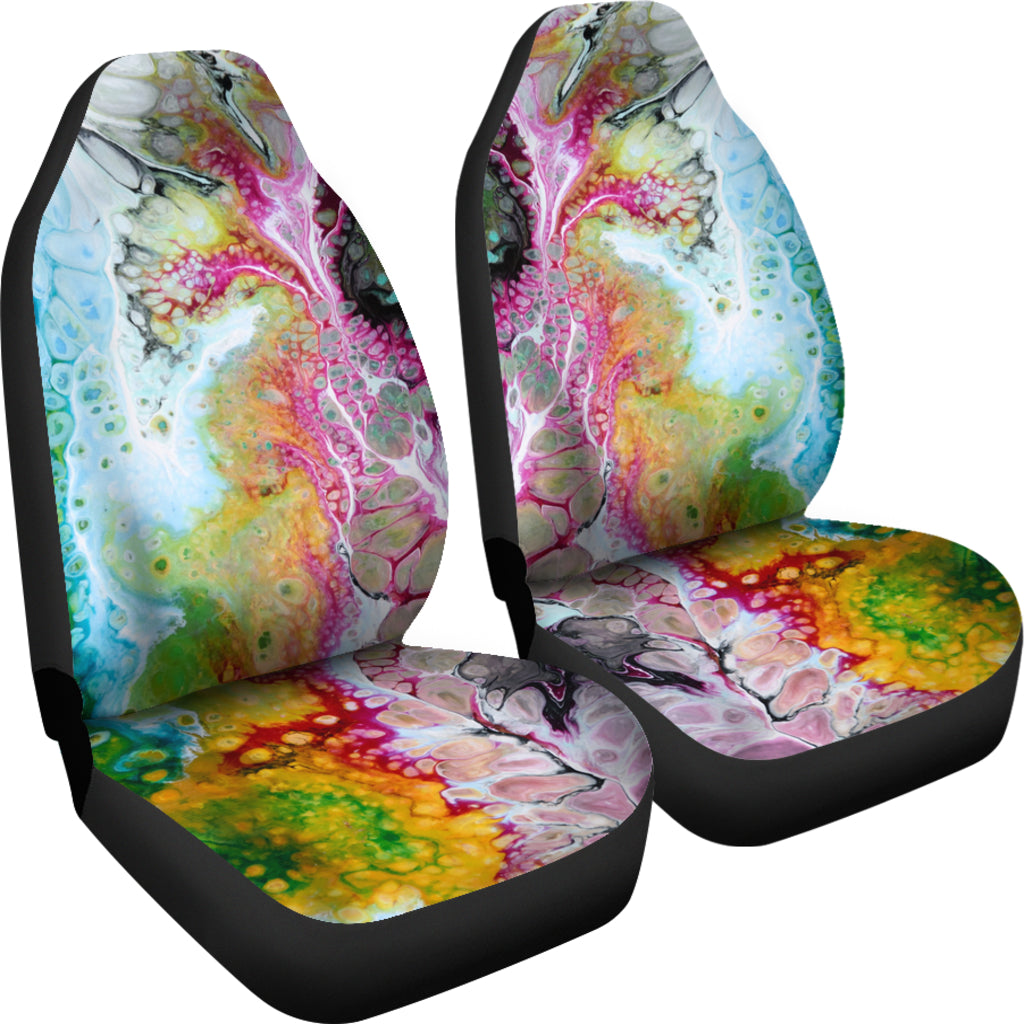 Abstract Car Seat Covers