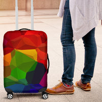 Load image into Gallery viewer, Colored Prisms Luggage Cover
