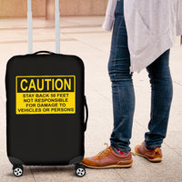 Load image into Gallery viewer, Caution Luggage Cover
