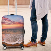 Load image into Gallery viewer, Beach Sunset Luggage Cover
