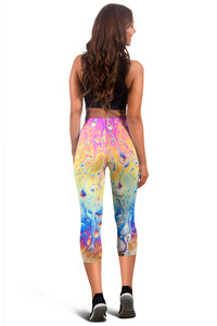 Load image into Gallery viewer, Lava Lamp Women&#39;s Capris
