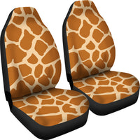 Load image into Gallery viewer, Giraffe Car Seat Covers (Set of 2)
