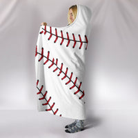 Load image into Gallery viewer, Baseball Hooded Blanket - $79.99 - 89.99
