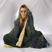 Load image into Gallery viewer, Relaxing Rapids Hooded Blanket - $79.99 - 89.99
