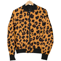 Load image into Gallery viewer, Women&#39;s Cheetah Bomber Jacket

