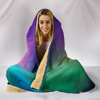 Load image into Gallery viewer, Northern Lights Hooded Blanket - $79.99 - 89.99
