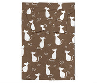 Load image into Gallery viewer, Cat Adult Sleeve Blanket - Dark Brown
