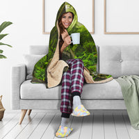 Load image into Gallery viewer, Forest Stream Hooded Blanket - $79.99 - 89.99
