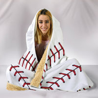 Load image into Gallery viewer, Baseball Hooded Blanket - $79.99 - 89.99
