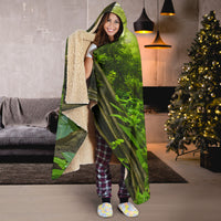Load image into Gallery viewer, Forest Stream Hooded Blanket - $79.99 - 89.99
