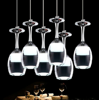 Load image into Gallery viewer, Wine Glass Pendant Light
