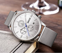 Load image into Gallery viewer, Men&#39;s Chronograph Stainless Steel Watch
