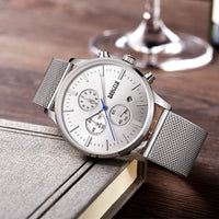 Load image into Gallery viewer, Men&#39;s Chronograph Stainless Steel Watch

