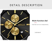 Load image into Gallery viewer, Men&#39;s Chronograph Stainless Steel Watch
