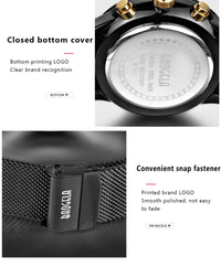 Load image into Gallery viewer, Men&#39;s Chronograph Stainless Steel Watch
